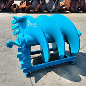 Double Conical Single Straight Soil Drilling Auger
